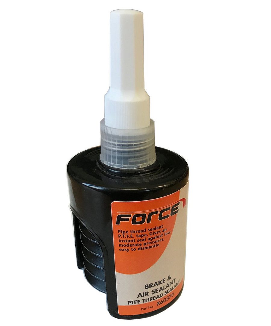 Force 80g Brake Pipe & Air line sealant Liquid PTFE Sealer Instant Seal eBay